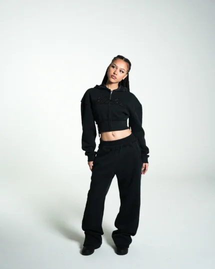 Levoleur Zipper Black Tracksuits