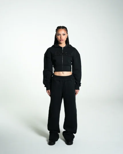 Levoleur Zipper Black Tracksuits