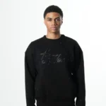 Levoleur Crewneck Black Galaxy