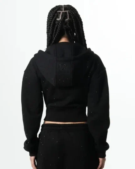 Levoleur Female Zipper Black Galaxy Hoodie