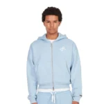 Levoleur Raws Zipper Babyblue Hoodie
