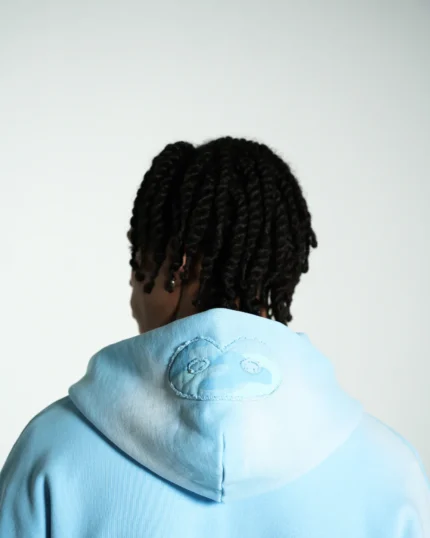 Levoleur Unisex Hoodie Washed Blue