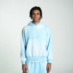 Levoleur Unisex Hoodie Washed Blue