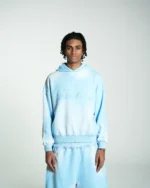 Levoleur Unisex Hoodie Washed Blue
