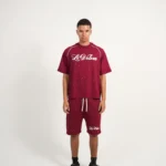 Levoleur Oversize T-Shirt Bordeauxred