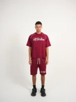Levoleur Oversize T-Shirt Bordeauxred