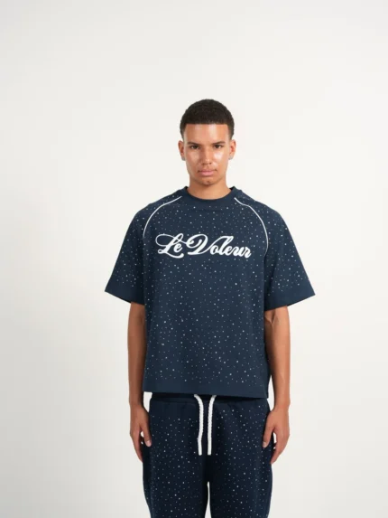 Levoleur Oversize T-Shirt midnight blue