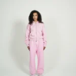 Levoleur Zipper Baby Pink Tracksuit