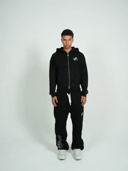 Levoleur Zipper Black Tracksuit
